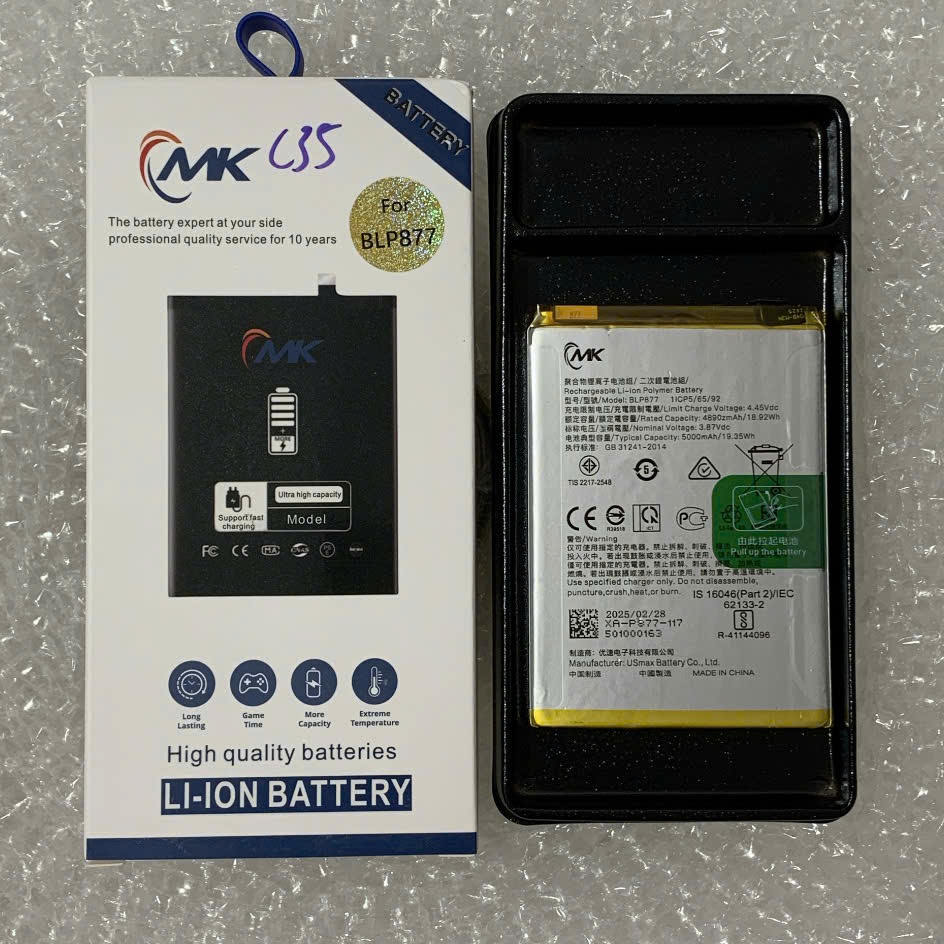 Pin Realme C35 / Realme 8i (BLP877) zin dung lượng 5000mAh