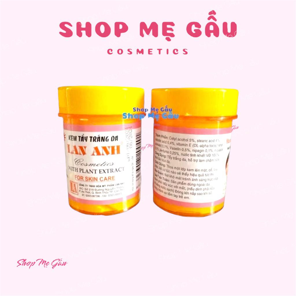 Kem trắng da Lan A.nh vàng 80g