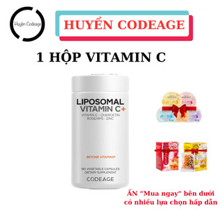  Viên Vitamin C Codeage Liposomal Vitamin C 500mg 1 viên 180 viên 1 hộp  Huyền Codeage   