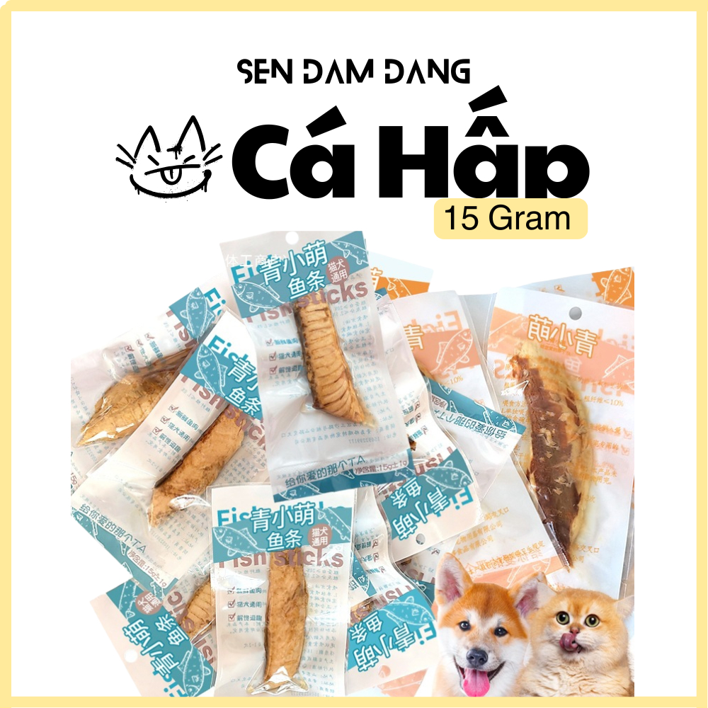 Cá Hấp Cho Cún Mèo - 15 Gram