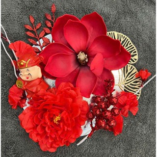  Sét phụ kiện trang trí tháp nước  bánh  đồ lễ deco ngày tết cực đẹp 2025 