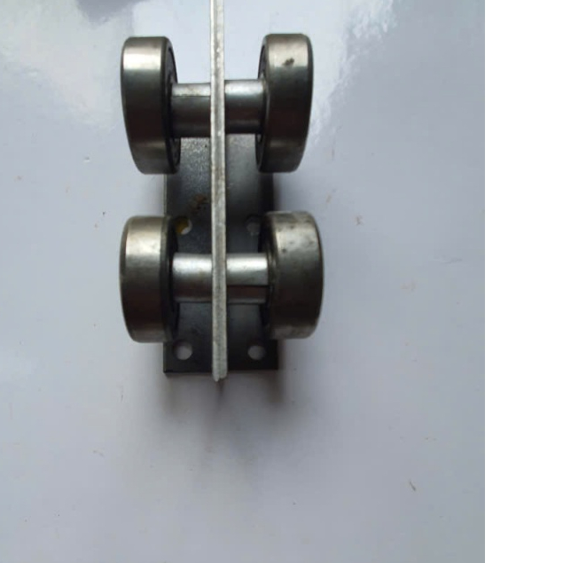 Phụ Kiện Cửa Sắt, Bánh Xe Cửa Lùa Chịu Lực 200Kg, Chịu Tải 4 Bi Chạy Máng Tuỳ Chọn 40/55/60mm