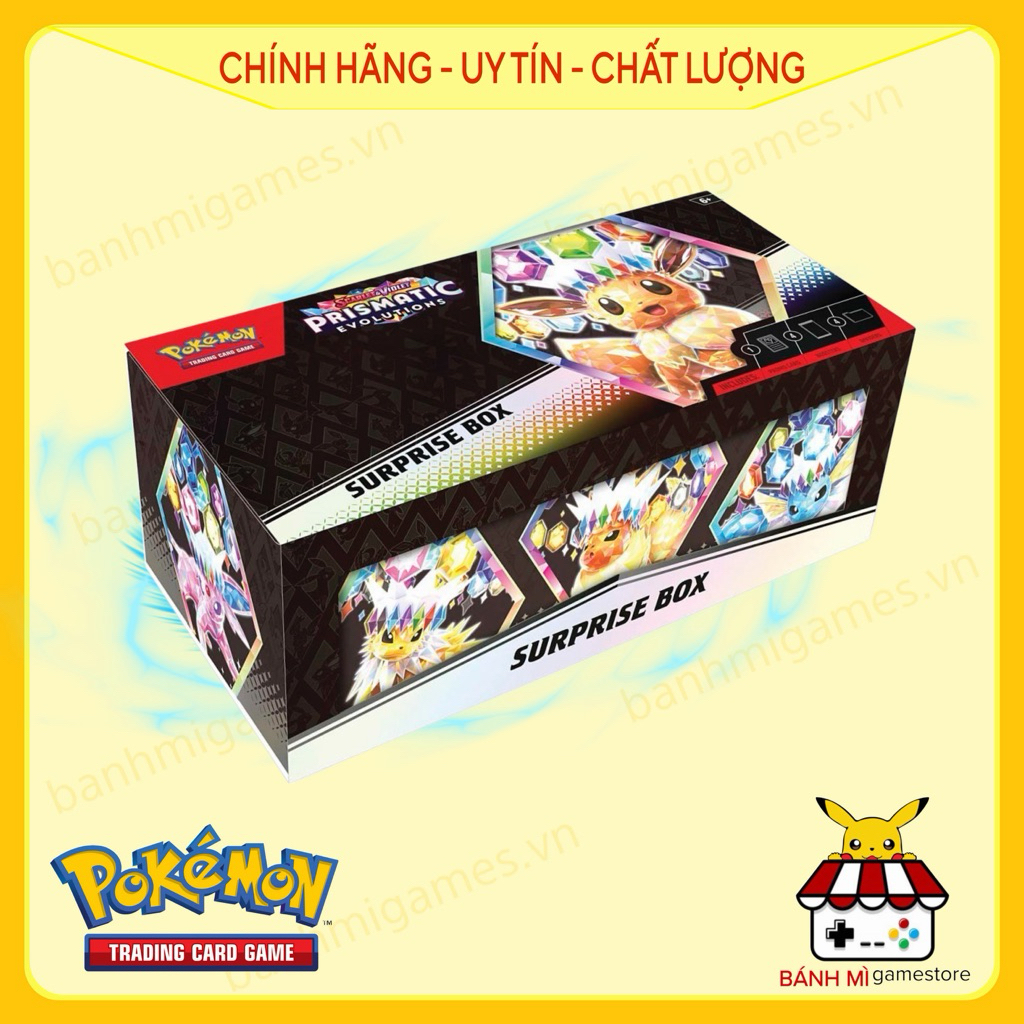 Pokémon TCG Scarlet & Violet: Prismatic Evolutions Surprise Box