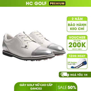 Giày golf nữ, giày thể thao nữ giày đánh golf nữ G4HC02 thoáng khí da cao cấp chống thấm nước chống trơn trượt - HC GOLF