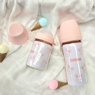 [⚡Giá sale] Bình sữa chính hãng JUBON nhựa PPSU cao cấp, an toàn 170ml & 270ml - Núm ti siêu mềm tự nhiên