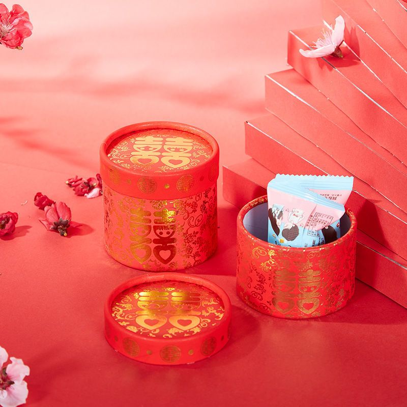 100 - 150 vỏ hộp chè gấm bằng giấy đựng chè, hộp quà cưới, xếp tráp ăn hỏi