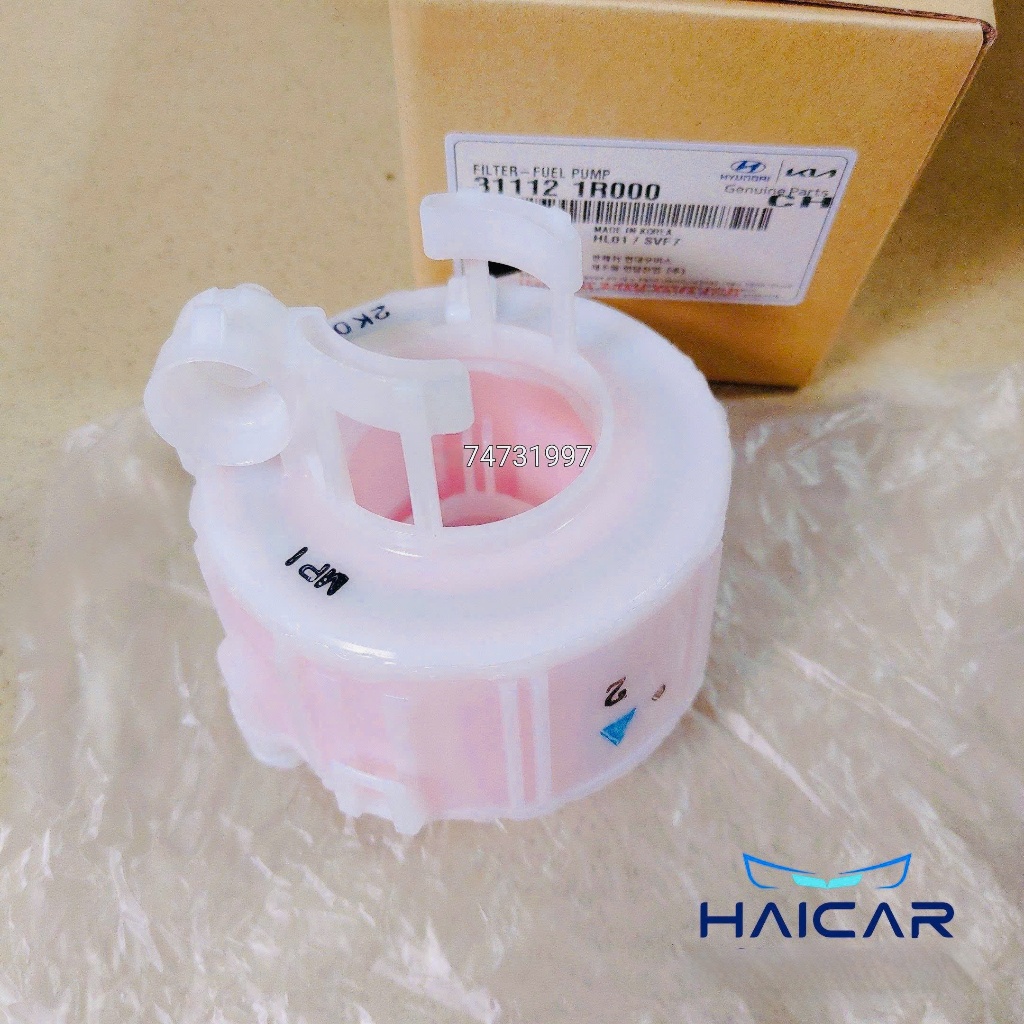 Lọc xăng Hyyundai i10 grand , accent  ,tucson, santafe  hàng xịn chính hãng mobis 311121R000