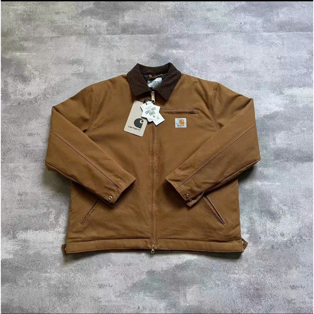 (mxm clothes) Áo Khoác CA HÁT Phong Cách Detroit trần bông dày- NEW FULLTAG
