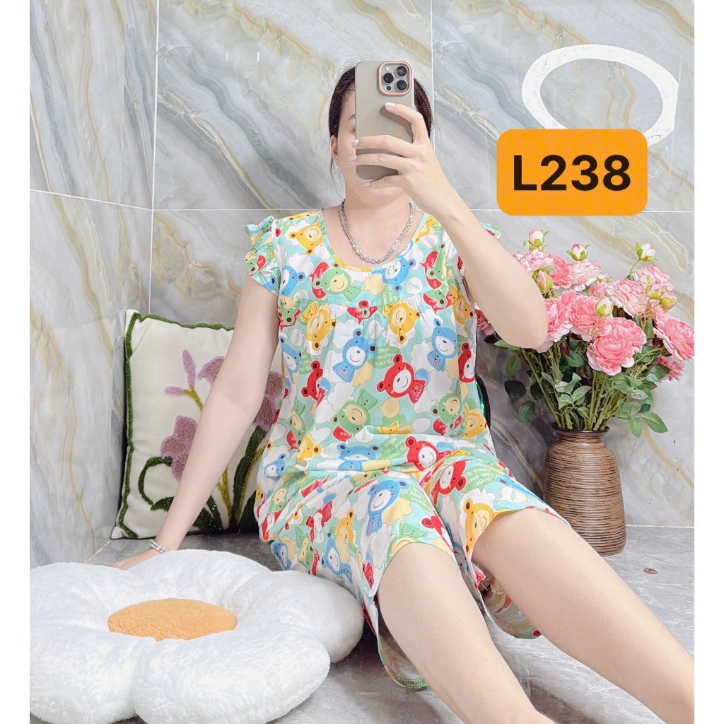  Bộ tole lanh nữ lững cánh tiên loại tốt 45-90kg đồ bộ mặc nhà tole 2 da F21 loại 1 