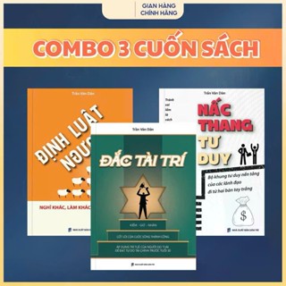  Sách - Combo 3 Cuốn – Định Luật Ngược Nấc Thang Tư Duy Đắc Tài Trí 
