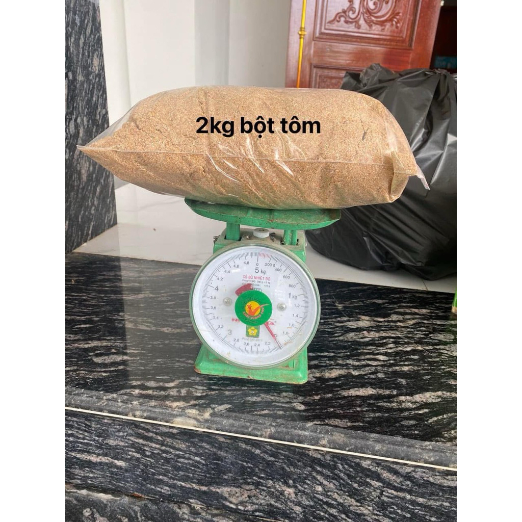2kg bột tôm khô say mịn