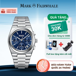 [Mark FairWhale]Đồng Hồ Nam Chính Hãng Sang Trọng,Chống Nước Thời Trang Quà Tặng Ý Nghĩa Phái Mạnh