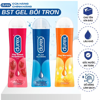    Bản Nâng Cấp   Gel bôi trơn Durex Classic gốc nước - Bao bì mới cải tiến công thức thêm mượt mà 50ML chai 