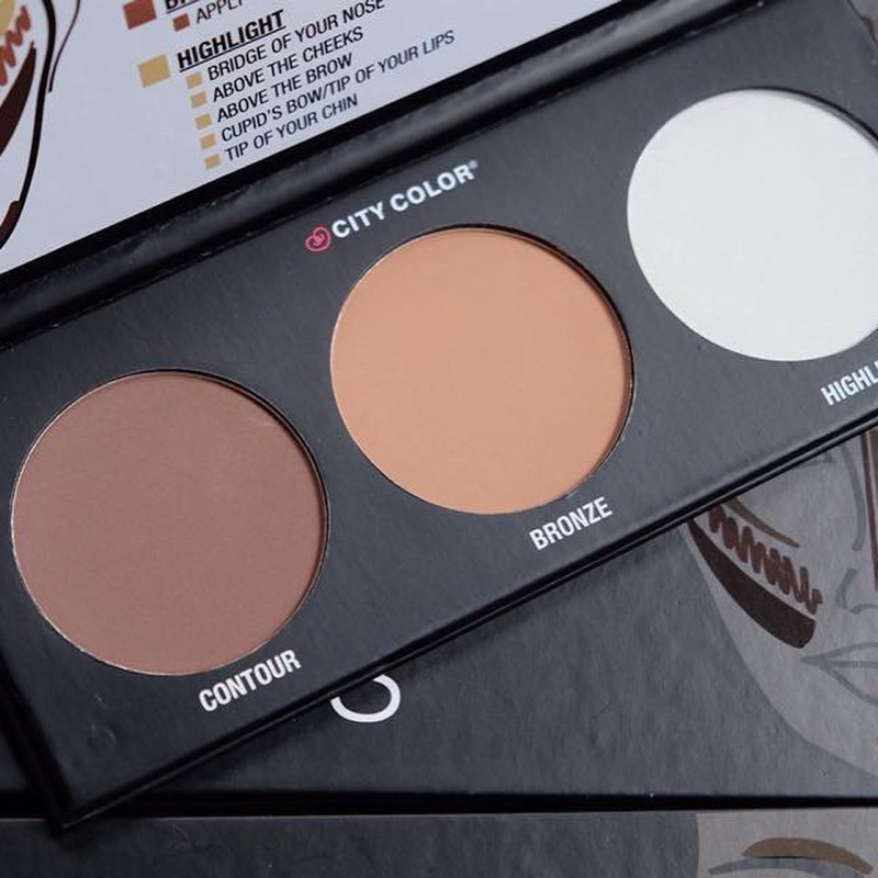 Phấn Tạo Khối 3 Ô City Color Contour Effects Palette-CTY