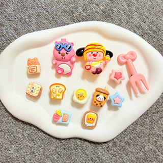  Bộ 12 Charm Sticker Loopyyy Dùng Gắn Dép Cross Dép Xốp Dép Sục 