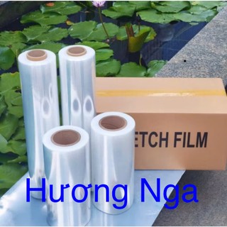 Màng PE quấn máy, pallet. Màng dẻo dai chắc - hương nga