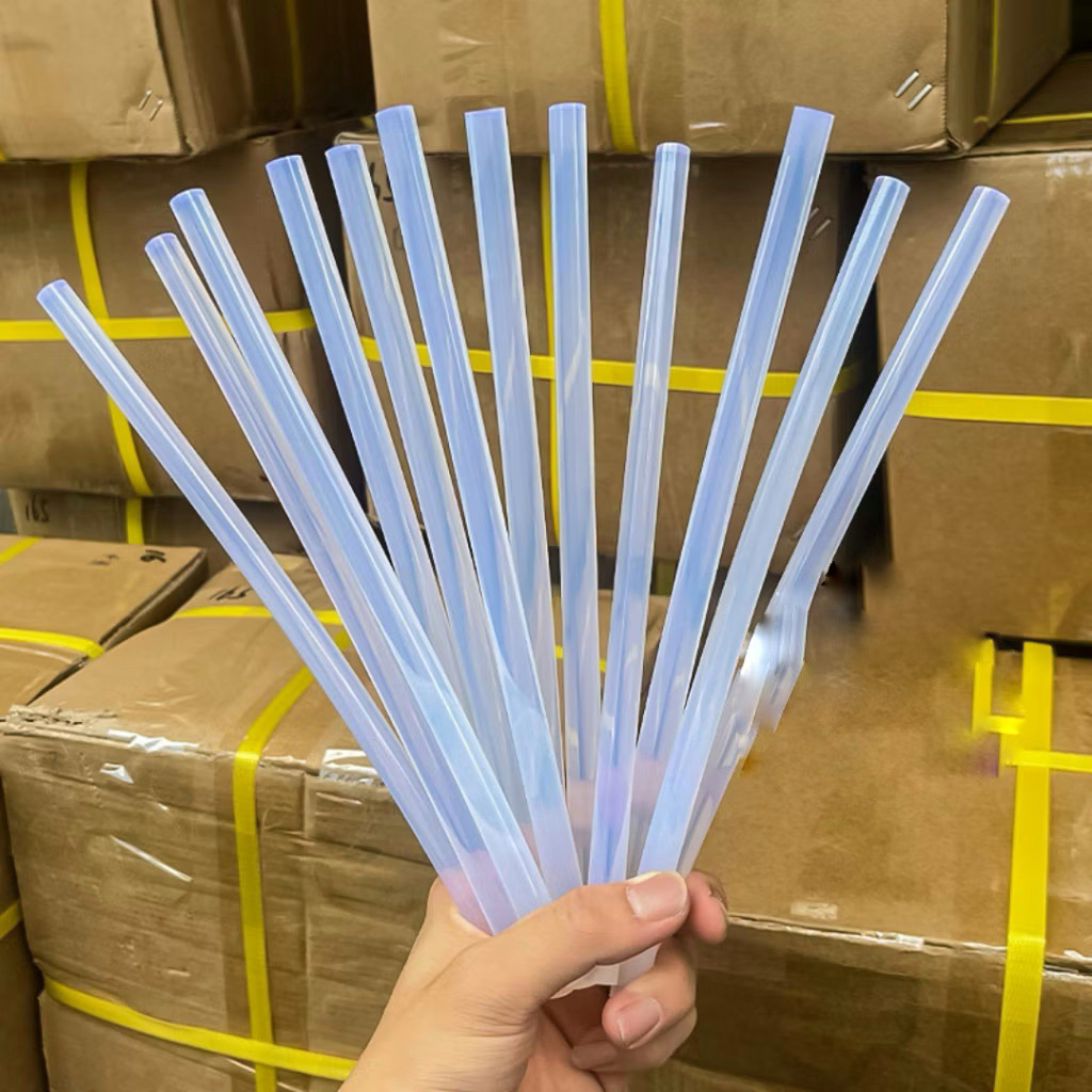 Combo 1kg Cây Keo Nến Silicon Trong Suốt Loại 1 – Dài 30cm (7mm) | 1kg Keo Nến Dán Đa Năng Cho Súng 