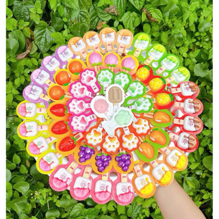 (Túi 258gr) Thạch que trái cây sũa chua phô mai hình chân mèo, hình kem mix nhiều vị phô mai thạch sữa chua Zaizai