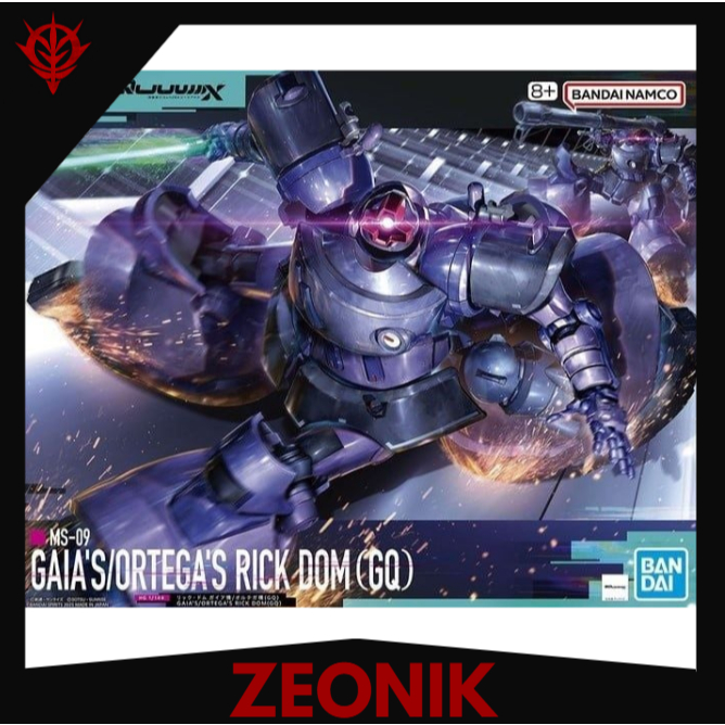 HG 1/144 GAIA’S/ORTEGA’S RICK DOM(GQ) - Chính hãng Bandai