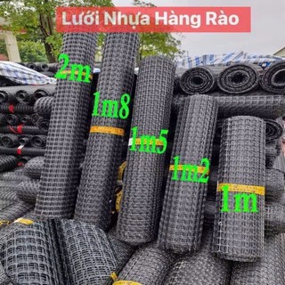  Lưới nhựa dẻo dài 50 mét hàng loại 1 cao 1m 1.2m 1.5m 1.8m 2m mắt ô 3.5cm và 2cm- lưới quây chuồng gà- vịt 