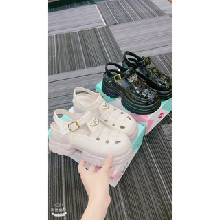 giày sandal dọ 7cm đế bánh mỳ hàng nội địa trung fullbox túi hộp hãng