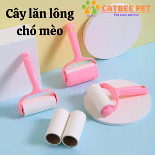  Cây lăn lông chó mèo - lăn lông mèo - Cây lăn bụi làm sạch sofa quần áo 