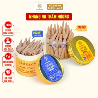  Nhang nụ trầm hương cao cấp xông nhà phong thủy Sơn Mộc Hương có khói ngược nhang sạch thơm ngọt 