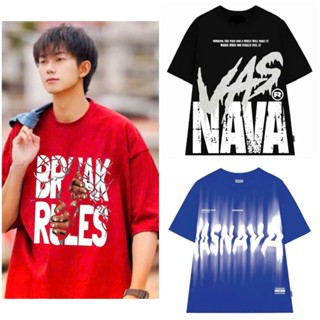  COMBO 3 Áo thun nam " BREAK ĐỎ + NAVA.R ĐEN + VASNAVA XANH " Áo phông nam form rộng  cổ tròn 