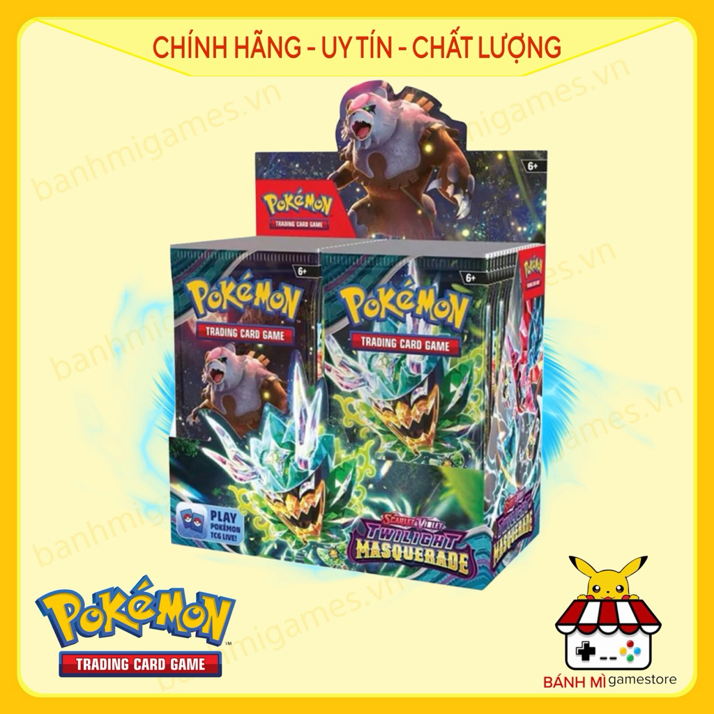 Pokemon TCG: Scarlet & Violet - Twilight Masquerade Booster Box