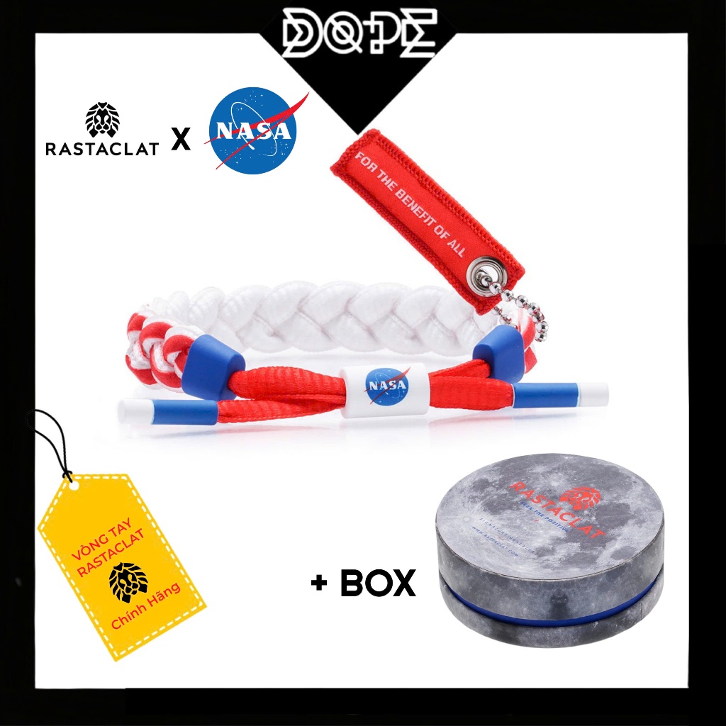 [Vòng tay Rastaclat Chính Hãng] Rastaclat x NASA: Asteroid - LIMITED EDITION