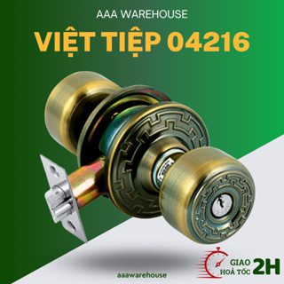  Khoá Tròn VIỆT TIỆP 04216 Chính hãng bảo hành 2 năm tại công ty 