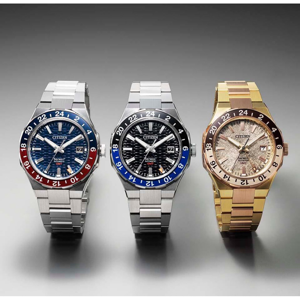 [Chính Hãng 100%] Đồng Hồ Nam Citizen Series 8 GMT880 Mechanical NB6032-53P, NB6031-56E, NB6030-59L 