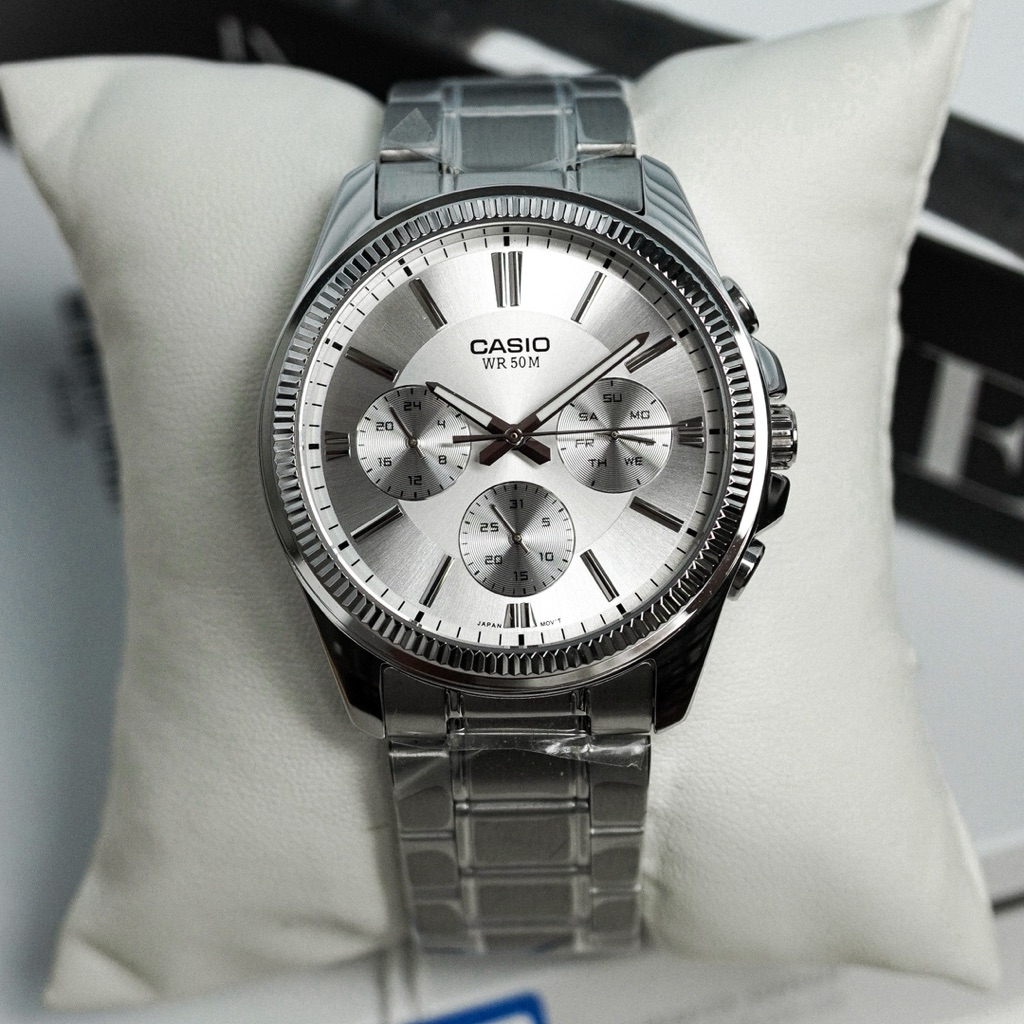 Đồng Hồ Nam MTP-1375D-7A (Máy pin chống nước 50M)