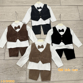 Set Bộ 3 Chi Tiết Công Tử Nhung mềm đẹp 5-16kg