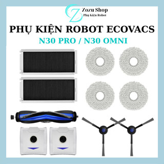 Phụ kiện Robot hút bụi Ecovacs Deebot N30 Pro N30 Omni _ Phụ kiện thay thế