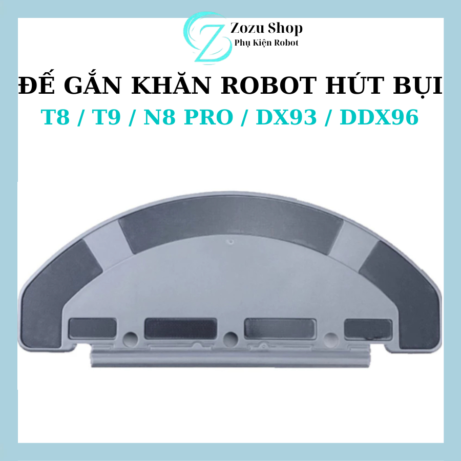 Gắn khăn robot hút bụi Ecovacs T8 T9 N8 Pro DX93 DDX96