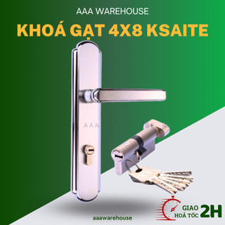   FB1088  Khoá Tay Gạt hệ 1000 inox Ksaite FB1088 dùng cho cửa nhôm sắt gỗ đố 4x8 