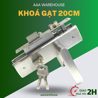   SHEBEI  Khoá tay gạt inox 1.0mm dùng cho cửa gỗ cửa nhựa cửa composite phòng ngủ phòng tắm 