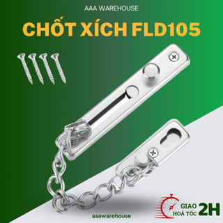   Nancb FDL105  Chốt Xích An Toàn NANCB Chốt giữ cửa an toàn có xích Khoá xích cửa 