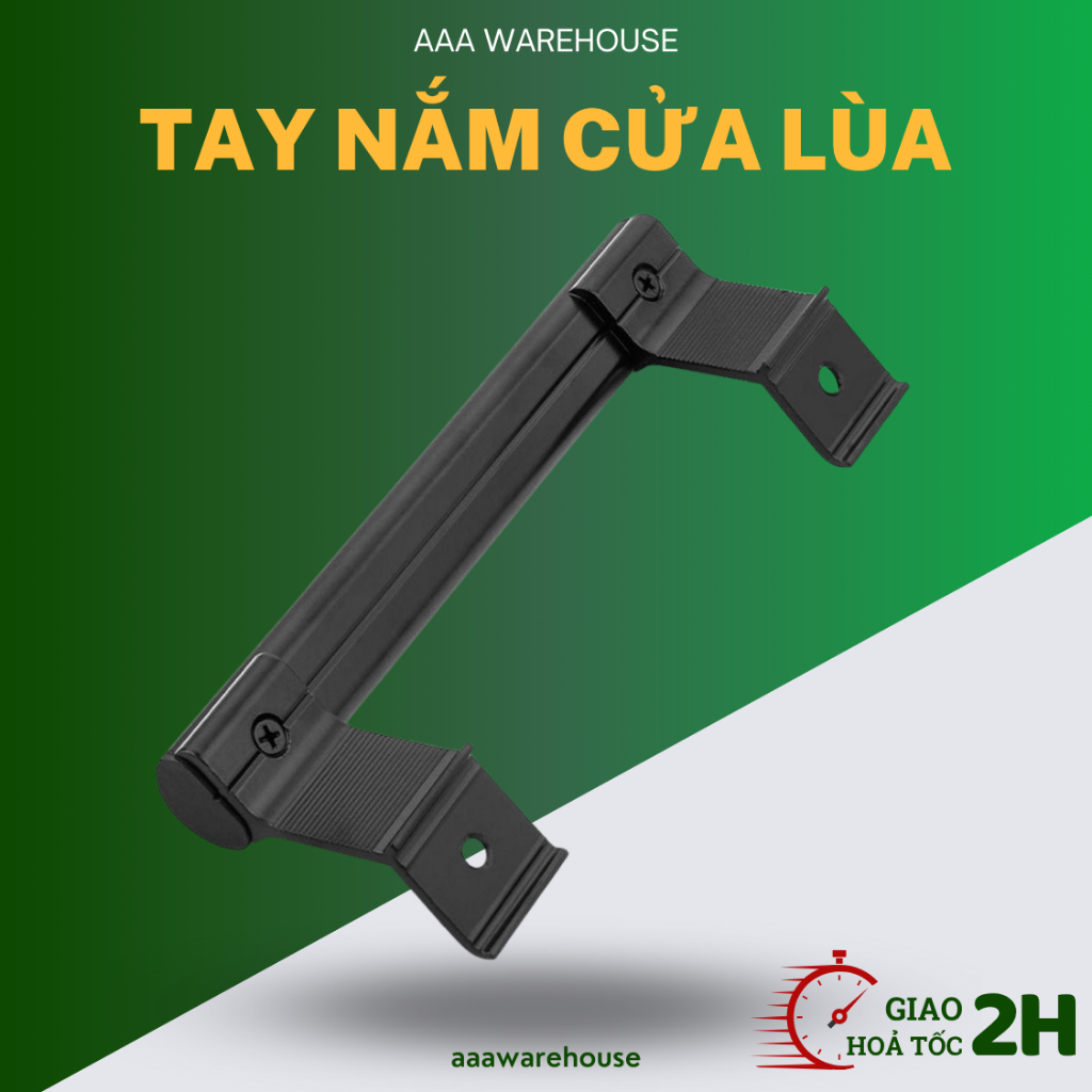 [D210] Tay nắm Chữ D cửa lùa (giá 1 cái)