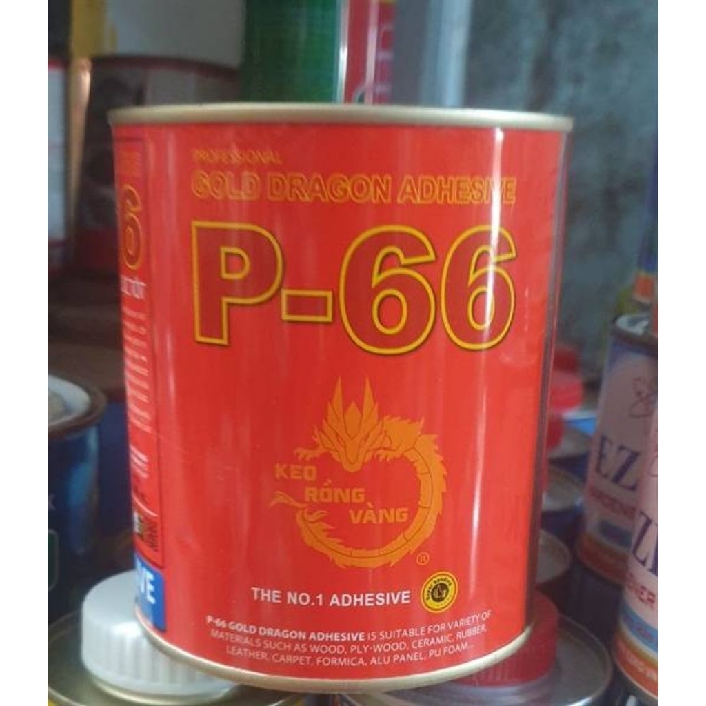 Keo rồng vàng P66 keo chuyên dán ghép gỗ loại 500gr