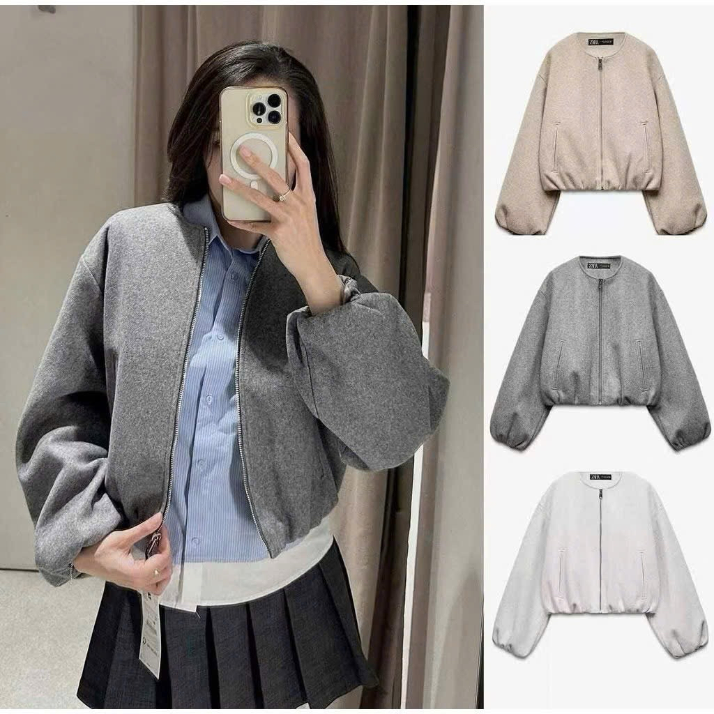 ÁO DẠ ZRR 2 LỚP CHUN GẤU BST 2025