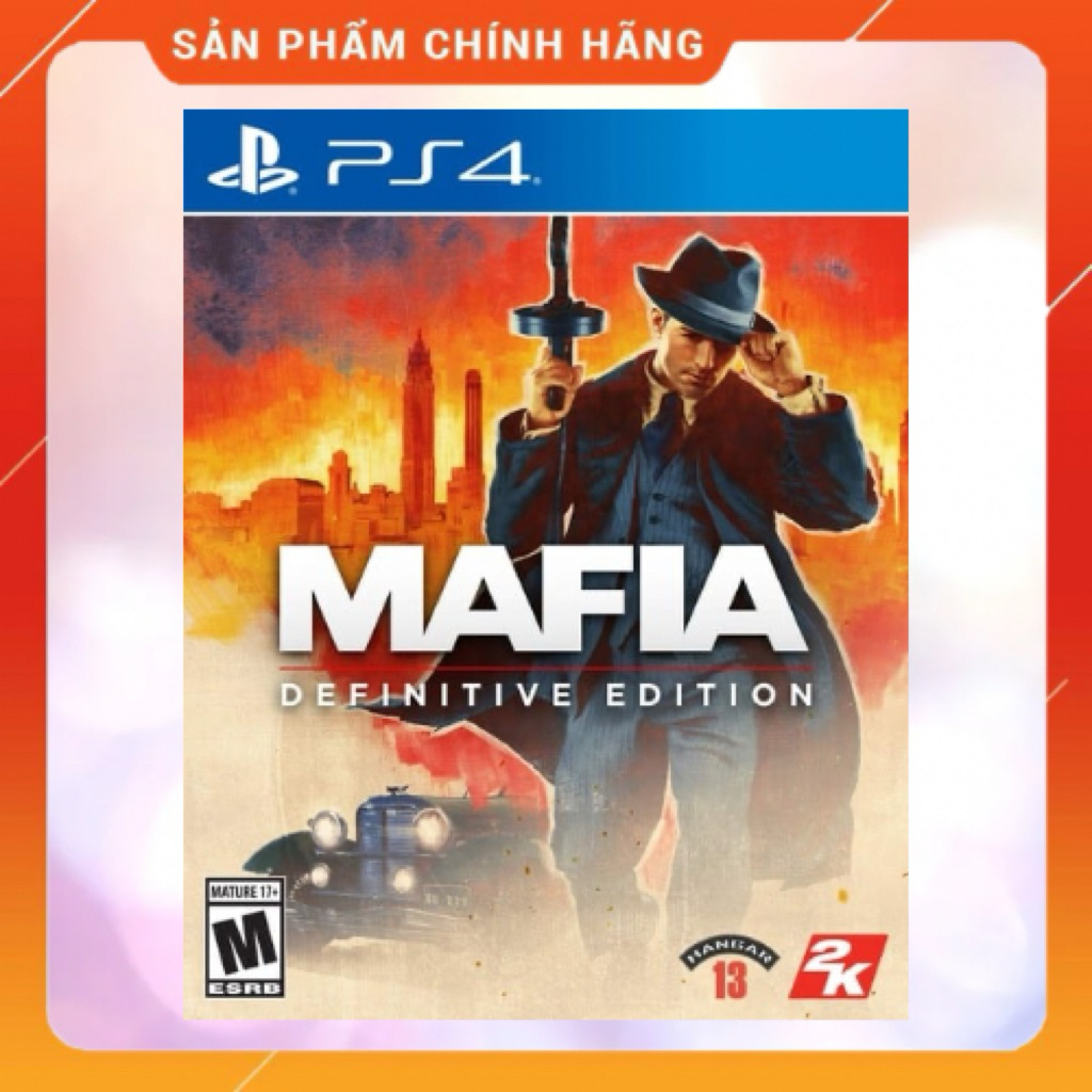 Đĩa game PS4 Mafia Definitive Edition - Full box