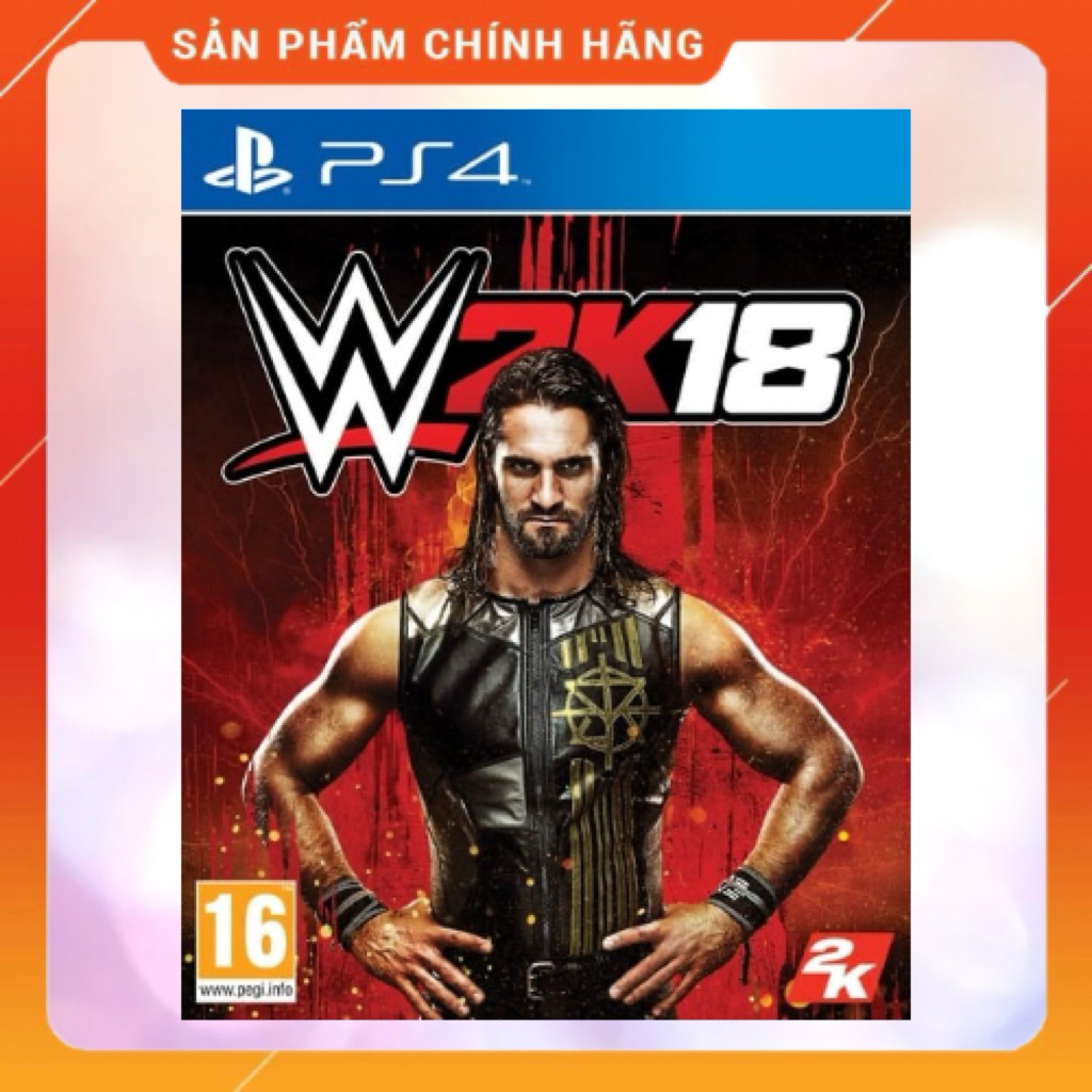 Đĩa game PS4 WWE 2K18 - Full box