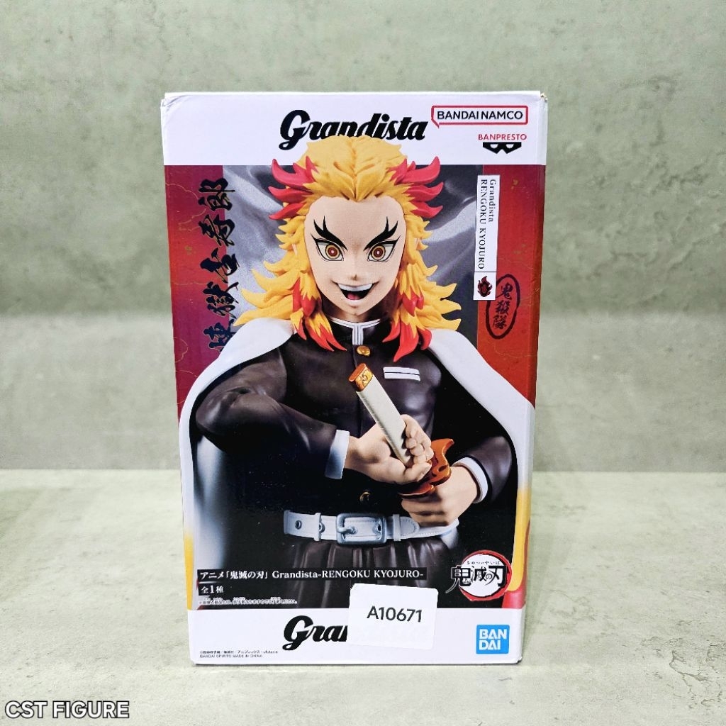 Mô hình Viêm Trụ Kyojuro Rengoku Grandista - Demon Slayer : Kimetsu No Yaiba chính hãng Bandai