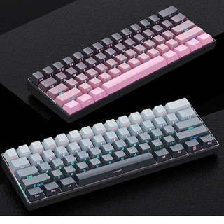  Bàn phím cơ có dây BD61 K550 V9 Tiroshi dành cho dân văn phòng chơi game có trục xanh đỏ vàng có nhiều chế độ led 