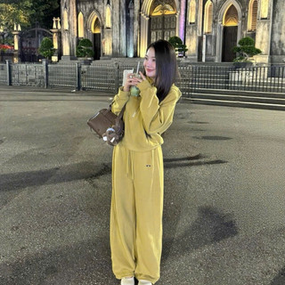  TRENDY-SET BỌ NỮ REN THÔ BOI BE KEM NINALE QUẦN SUÔNG ÁO CỘC TAY NGẮN MAY XƯỞNG 