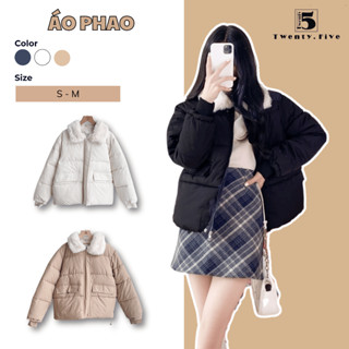  Áo phao béo lót lông ở cổ rút eo túi có nắp Twenty.5 -  5458 