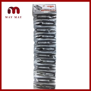 Kéo bấm cắt chỉ đen Ó combo 1 vĩ 12 cây - Kéo bấm chỉ