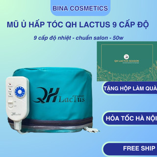 Mũ ủ hấp tóc QH Lactus 9 cấp độ nhiệt tại nhà chuẩn Hair Salon 50w